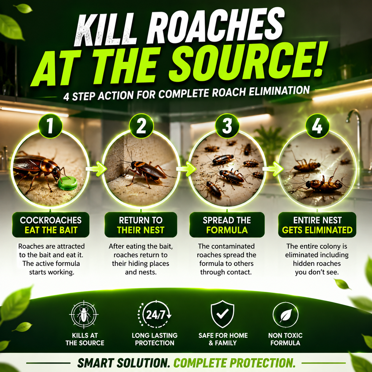 Cockroach Killer Gel (Pack of 2)