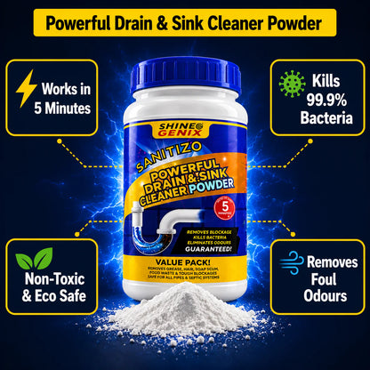 Powerful Sink & Drain Cleaner - Buy 1 Get 3 Free
