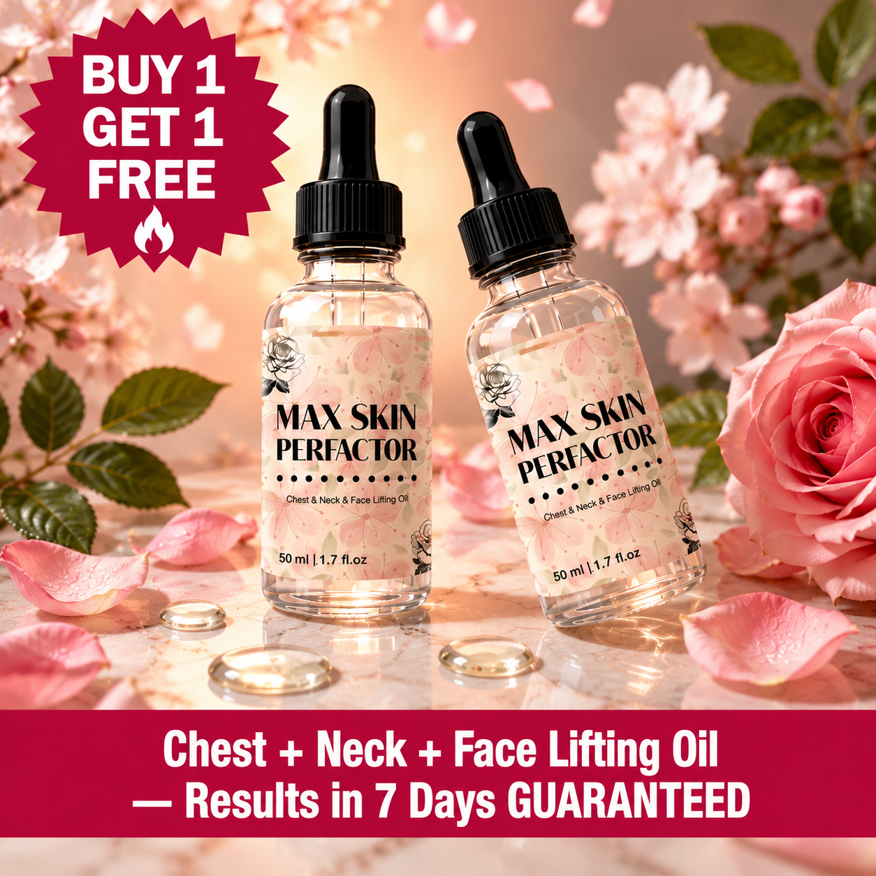 Max Skin Perfactor Lifting Oil | Buy 1 Get 1 FREE